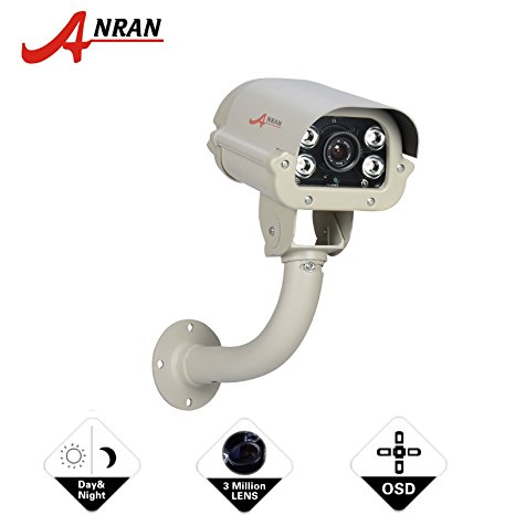 ANRAN CCTV Weatherproof Hight Resolution 700TVL EFFIO-E SONY Exview CCD Array 4IR 10XZoom Long Range Security Camera