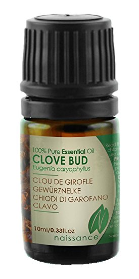 Naissance Clove Bud Essential Oil 10ml 100% Pure
