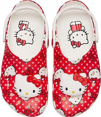 Crocs Unisex-Adult Classic Hello Kitty Clog, Multi Hello Kitty