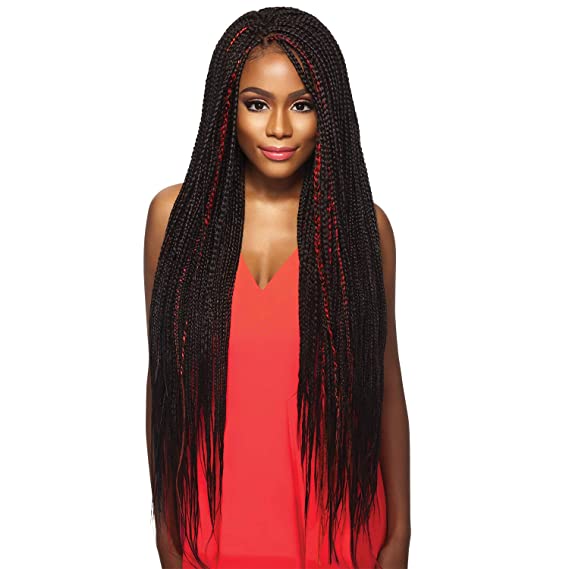 MULTI PACK DEALS! Outre Synthetic Hair Braids X-Pression Kanekalon 3X Pre Stretched Braid 52" (5-PACK, 1B)