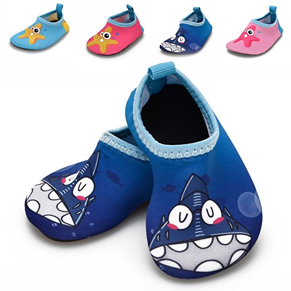 Shoes for Girls Boys Children - 2017 Popular Design Series Kids Toddler Water Shoes Skin Aqua Swimming Shoes Soft Enough For Indoor Outdoor Shoes Best for Automn,Heavy Duty, Instragram 8000  Likes