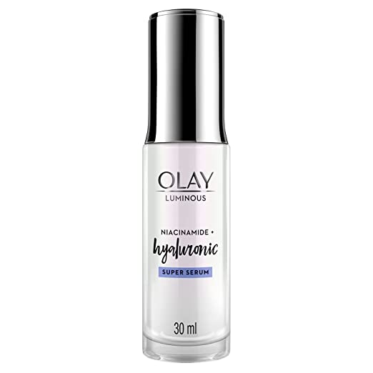 Olay Luminous Hyaluronic Acid Super Serum,30 ml| with 99% pure Niacinamide,White,82316913