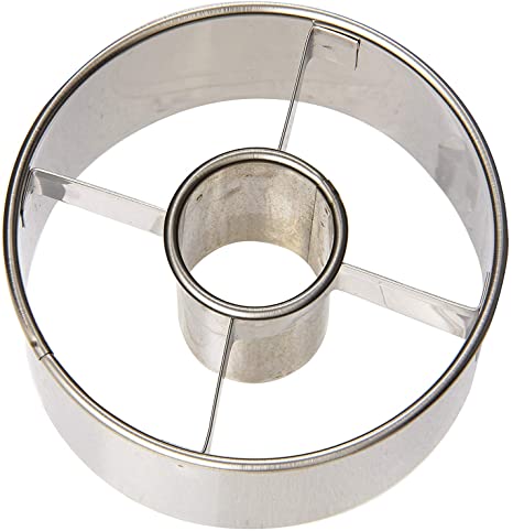 Ateco 8541954757 Donut Cutter, 3.5", Stainless steel 3-1/2-Inch