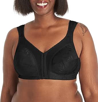 Playtex Womens 18 Hour Front-Close Wirefree Bra w/Flex Back US4695