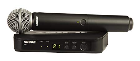 Shure BLX24/SM58 Handheld Wireless System with SM58 Vocal Microphone, H10