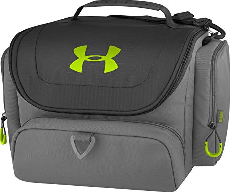 Under Armour 24 Can Soft Cooler, Charcoal/Hyper Green