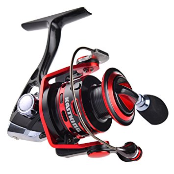 [Clearance Sale]KastKing Orcas II All Metal Spinning Reel - Smooth, Powerful Yet Light Weight - Carbon Fiber Drag System with All Aluminum Reel - ICAST Award Winning Brand