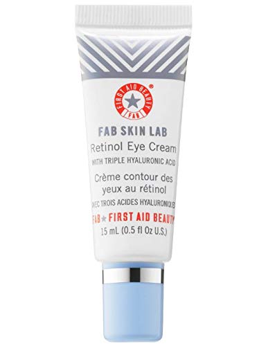 FAB Skin Lab Retinol Eye Cream 0.5 Fl. Oz! Rejuvenating Eye Cream with Triple Hyaluronic Acid! Helps To Reduce Fine Lines And Wrinkles! Anti Aging Cream For Smoother, Firmer & Youthful Skin!