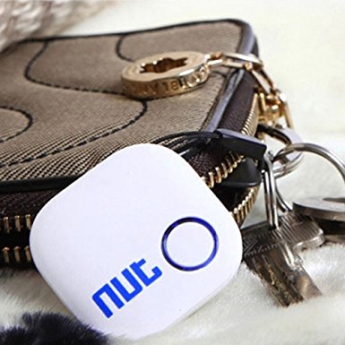 Prosensor Nut-2 Bluetooth Tracker Smart Tag Key Finder Phone Finder Bag Wallet Locator Alarm Sensor Anti Lost GPS Locator Use for iPhone, Child, Pet, Personal Belongings