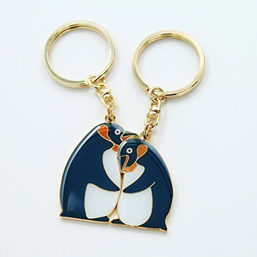 Perfect Together Keychains - King Penguin (1 pair include 2 pieces)