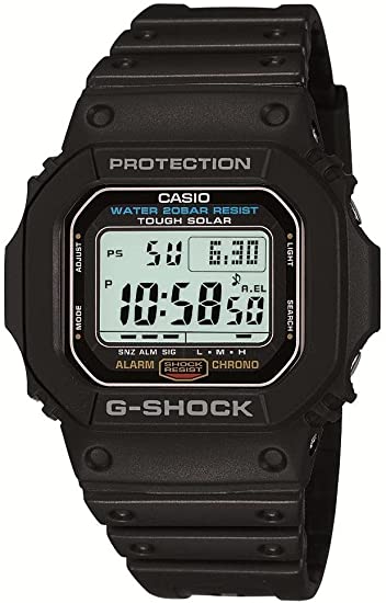 Casio G-5600E-1JF G-SHOCK Tough Solar Watch