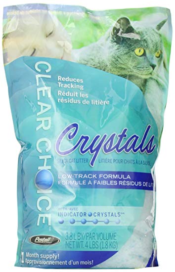 Clear Choice Silica Crystals Cat Litter Bag, 4-Pound