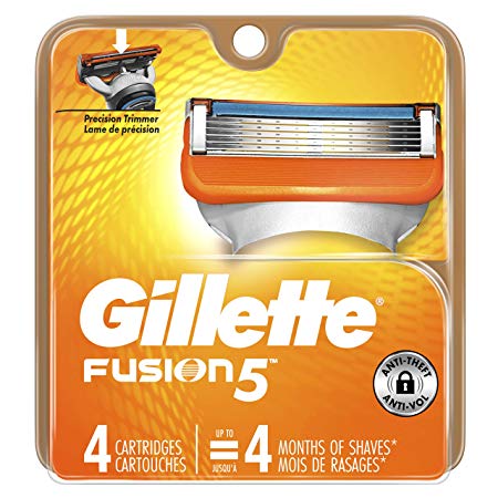 Gillette Fusion5 Men's Razor Blades, 4 Count