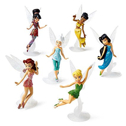 Disney Fairies 6-pc. Figure Set, Tinker Bell, Periwinkle, Iridessa, Rosetta, Silvermist and Vidia