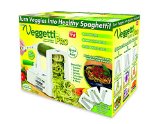Veggetti Pro Table-Top Spiralizer Quickly Spiral Slice Vegetables into Healthy Veggie Pasta
