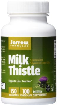 Jarrow Formulas Milk Thistle 150 mg Caps, 100 ct