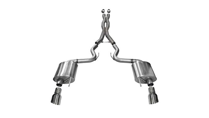 Corsa 14332 Cat Back Exhaust (Ford Mustang GT)