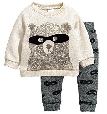 Fiream Boys Cotton Long Sleeve Sweatshirts Set