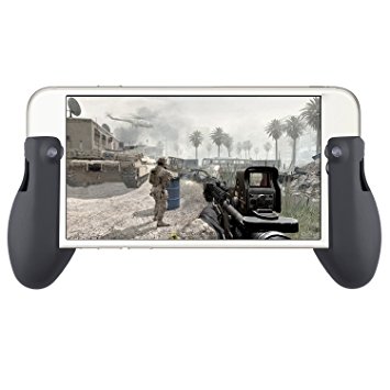 Aboom PUBG Mobile Controller Grip iPad and Mobile Phone Silicon Ergonomic Controller Grip Converter ，fps Game controller Grip