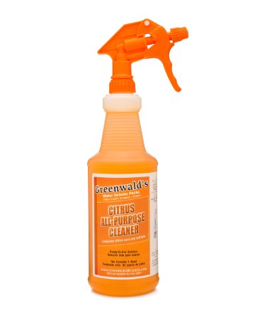 Greenwalds All Purpose Cleaner - Bonus Refill Pack Makes 5 Additional 32-ounce Spray Bottles - Citrus