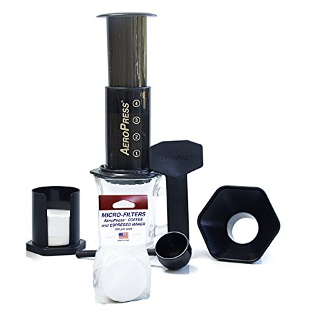 AeroPress Coffee and Espresso Maker with Bonus 350 Micro Filters [Kitchen]