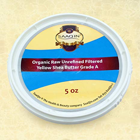 African Yellow Shea Butter FILTERED & CREAMY 5 Oz