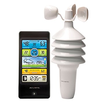 AcuRite 01604 Pro Color Digital Weather Station with Wind Speed, Temperature and Humidity