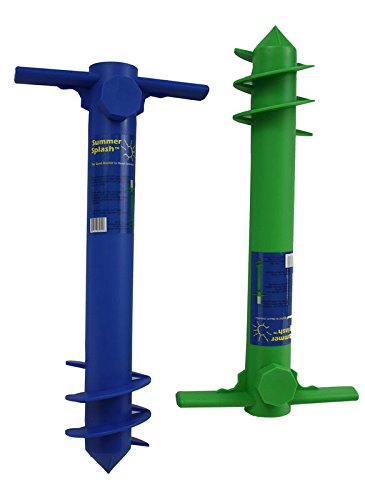 Seasonal Industries, Inc. - Plastic Beach Umbrella Anchor - 1 Unit (Color: colors may vary)