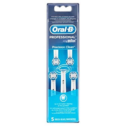 Oral-B Precision Clean Brush Head, 5 Count