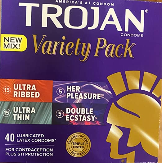 Trojan Variety Pack 40 Count