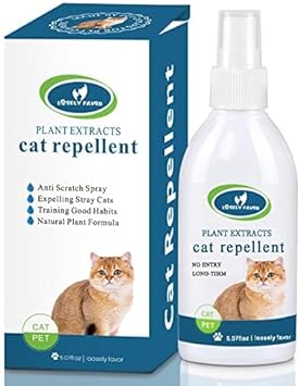 YEOWWW! Cat Deterrent Spray Indoor, Cat Repellent Indoor for Cat and Kitten, Cat Scratch Deterrent Training Aid for Furniture, Sofas, Rugs, Curtain, Cat Deterrent Indoor and Outdoor