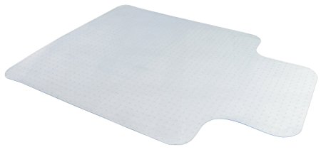 VIVO Clear Computer Chair Protective Carpet Floor Cover 47” x 35” Grip Mat (MAT-C-047)