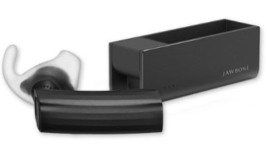 ERA by Jawbone Bluetooth Headset with Charge Case - Black Streak (Certified Refurbished)