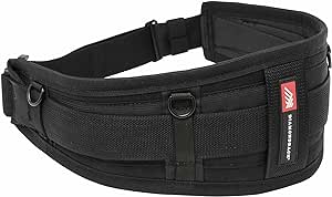 The Diamondback 6" Tool Belt - Padded Tool Belt for Men & Women - Ideal Framer Carpenter Ironworker Tool Belt - Versatile Padded Work Belt for Tool Pouches & Holsters - Tool Belt Only (Black)