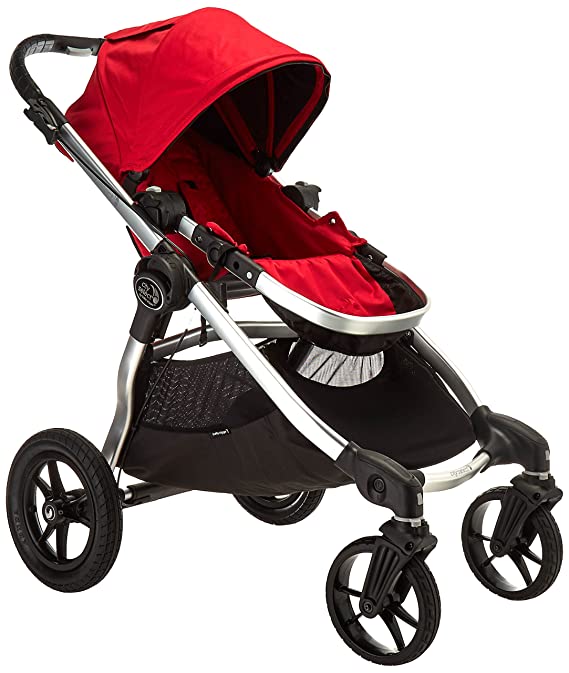 Baby Jogger City Select Stroller - 2016 | Baby Stroller with 16 Ways to Ride, Goes from Single to Double Stroller | Quick Fold Stroller, Ruby