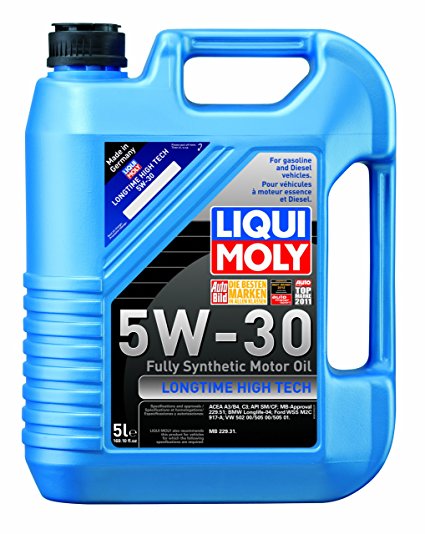 Liqui Moly 2039 Longtime High Tech 5W-30 Synthetic Motor Oil - 5 Liter Jug