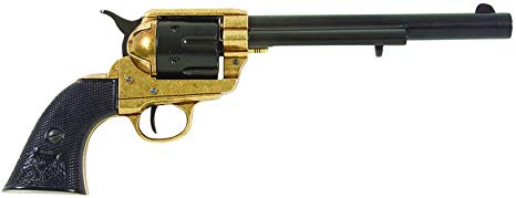 Denix Old West Cavalry Non Firing Replica Revolver, Dual Tone