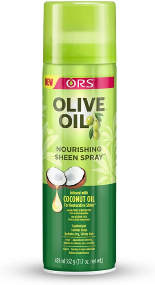 Organix Root Stimulator Olive Oil Sheen Spray for Unisex, 472ml