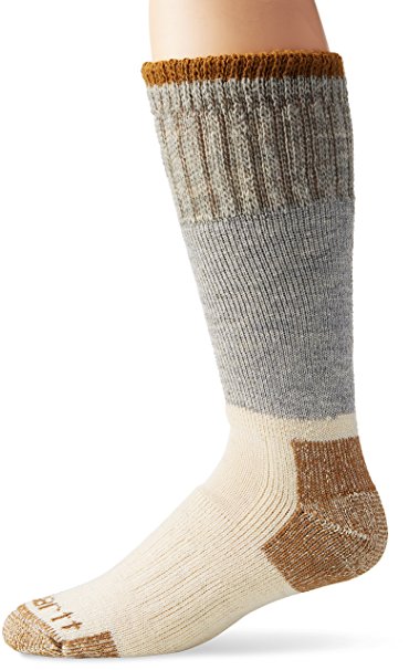 Carhartt Men's Artic Wool Boot Crew Socks 1-Pair Pack