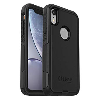 OtterBox Commuter Series Case for iPhone XR - Retail Packaging - Black (Renewed)
