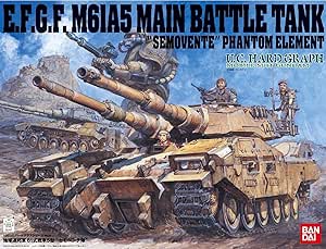 Bandai Hobby E.F.G.F. M61A5 Main Battle Tank 1/35 - UC Hard Graph