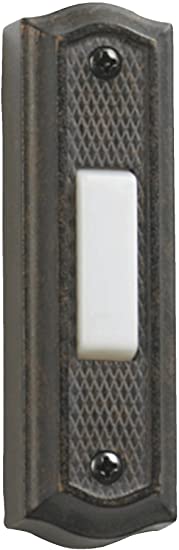 Quorum International 7-301-44 Zinc Door Button, Toasted Sienna