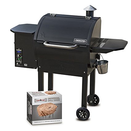 Camp Chef SmokePro DLX PG24 Pellet Grill With Patio Cover - Bundle (Full Cover)