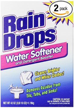 Rain Drops Water Softener, 42 Ounce (Pack of 2)