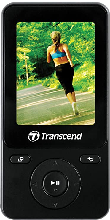 Transcend MP710 Digital Music Player, 8GB (Black)