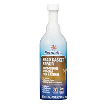 Permatex 30300 Head Gasket Repair - Multi-Purpose Stop-Leak, 16 fl. Oz, Seals Head Gaskets While Preventing Future Leaks