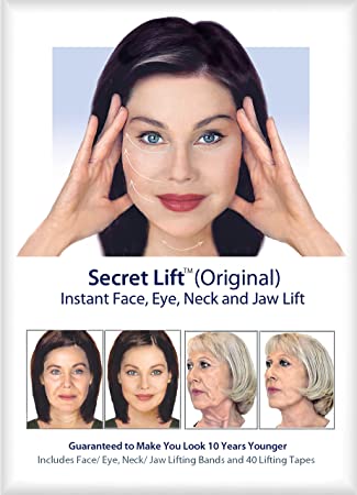 Instant Face, Neck and Eye Lift (Dark and Light Hair)
