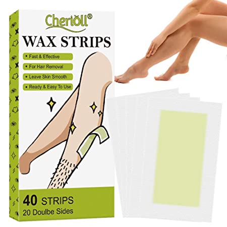 Wax Strips, Hair Removal Strips, Wax Removal Kit for Arms, Legs, Bikini Brazilian Underarm and Full Body, Women and Men, Large Size