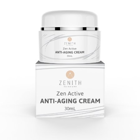 ZEN ACTIVE Anti Aging Cream best anti aging cream best treatment for fine lines and wrinkles best face cream containing vitamin c and hyaluronic acid-clinically proven results