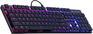 Cooler Master SK650 Keyboard - Mechanical Keyswitch - SK-650-GKLR1-US